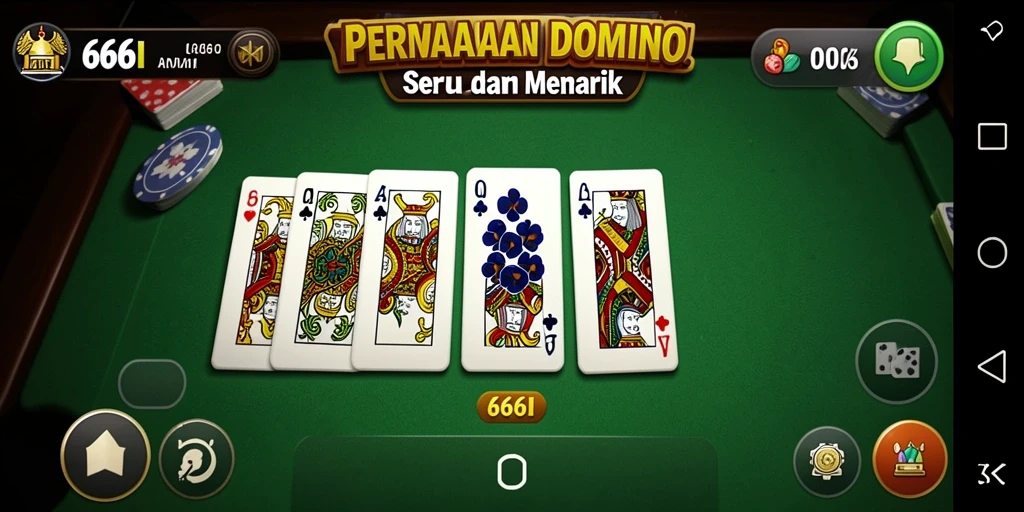 Tampilan gameplay seru dan interaktif dalam 666I.