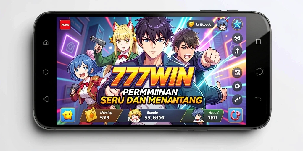 Menampilkan karakter Anime dalam aksi seru di 777WIN.