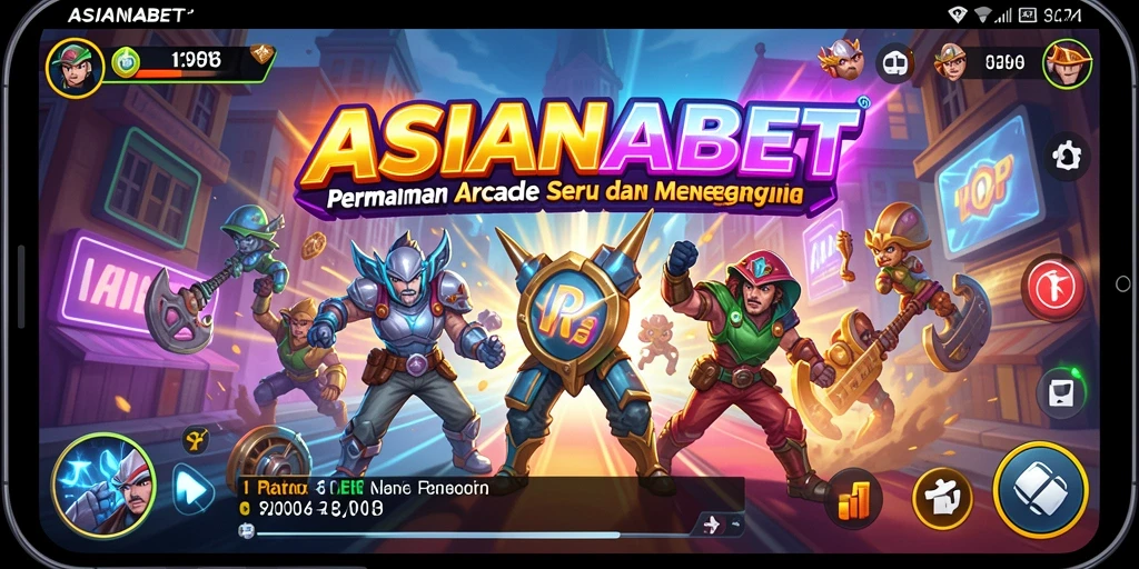 Tangkapan layar gameplay ASIANABET dengan aksi Arcade yang seru.