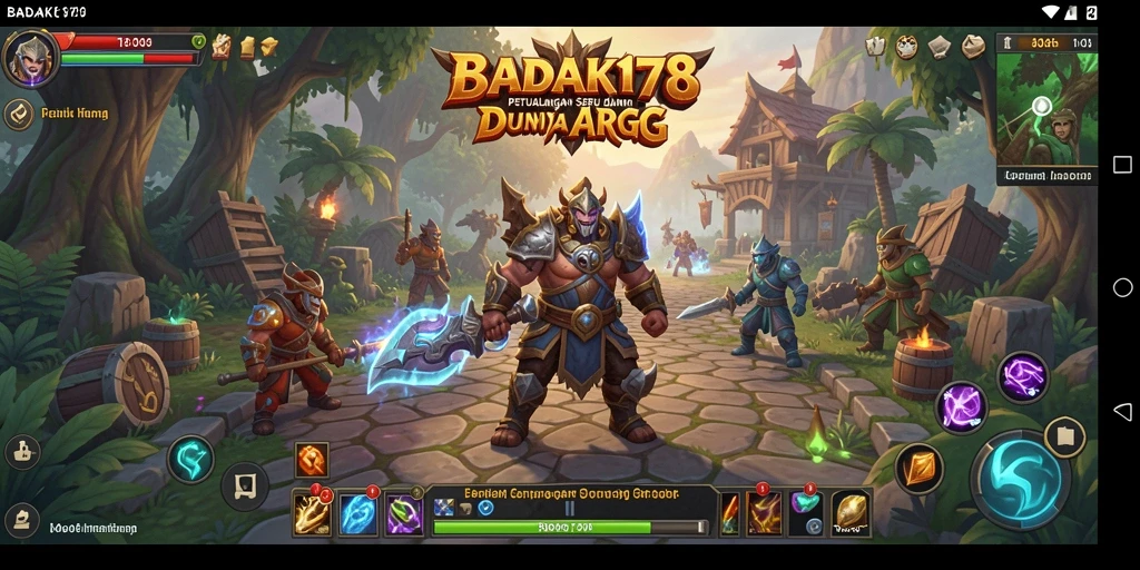Tampilan gameplay seru di BADAK178 dengan aksi petualangan yang mendebarkan.