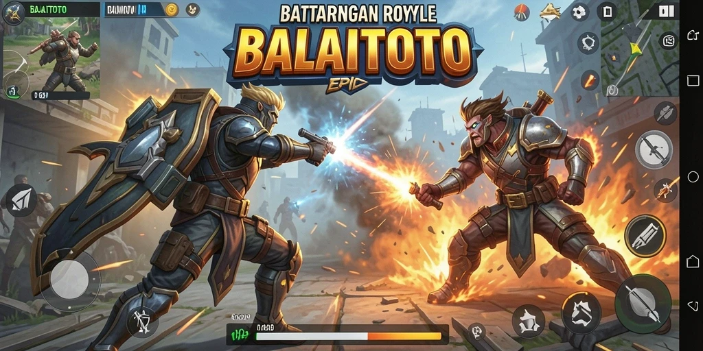 Tampilan mendebarkan dari gameplay seru BALAITOTO.