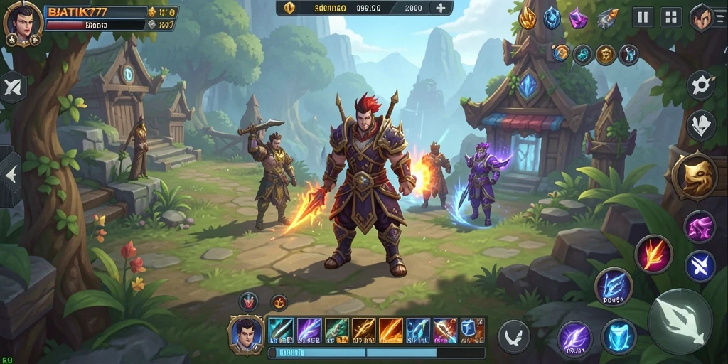 Menampilkan aksi seru dan grafis menakjubkan dari gameplay ARPG.