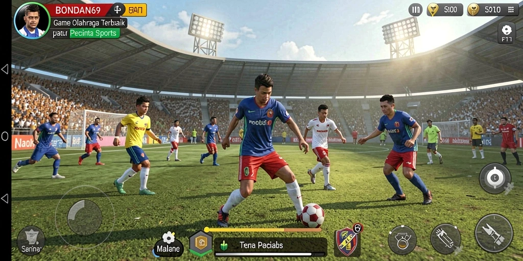 Screenshot BONDAN69 menampilkan aksi permainan yang seru.