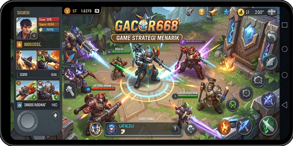 Tampilan gameplay <strong>GACOR668</strong> yang menarik dengan grafis menawan.