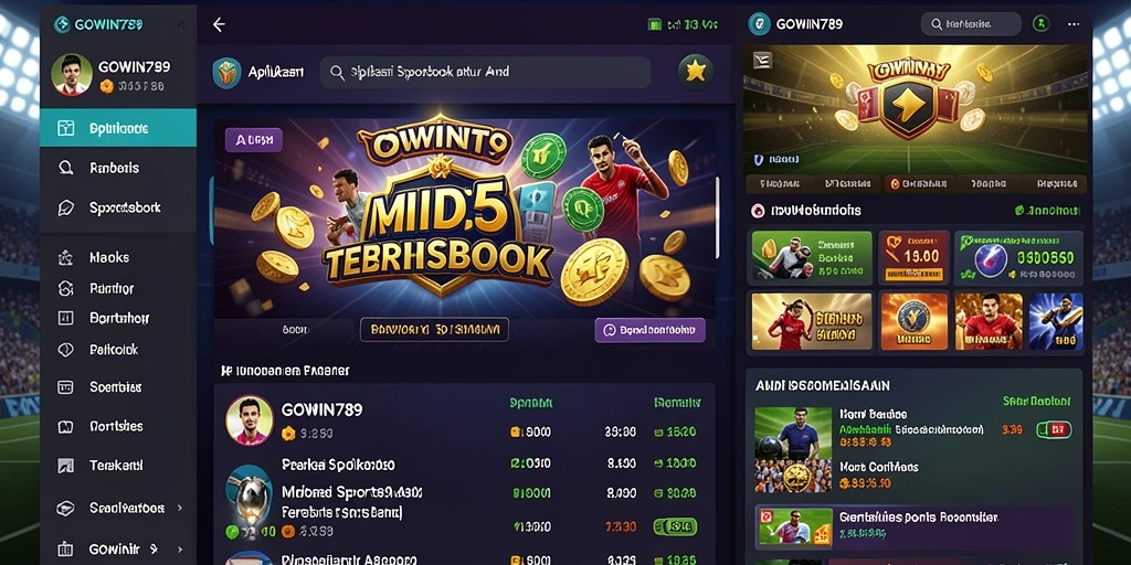 Screenshot GOWIN789 menampilkan gameplay taruhan olahraga yang seru.