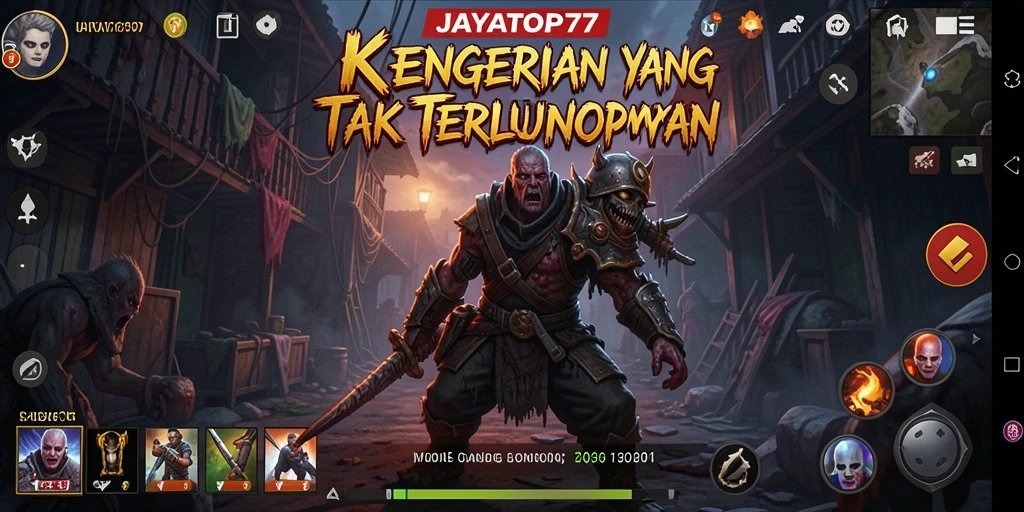 Gameplay menegangkan dan penuh dengan kengerian di JAYATOP77.