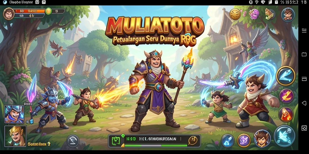 Tampilan gameplay seru di MULIATOTO dengan grafis yang menawan.