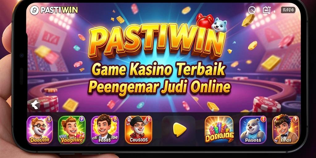 Tampilan gameplay PASTIWIN menunjukkan keseruan permainan Kasino.