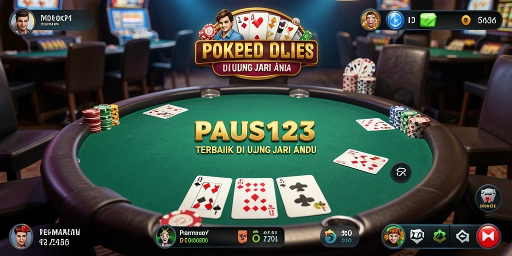 Tampilan menarik dari gameplay utama PAUS123 yang seru dan menantang.