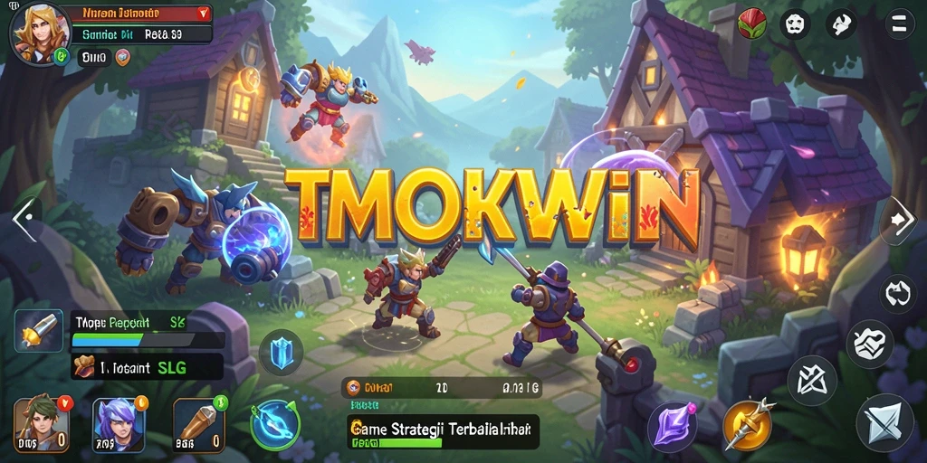 Tampilan gameplay menegangkan dalam <strong>TMOKWIN</strong> dengan aksi strategi yang intens.